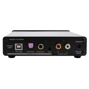 FX-AUDIO DAC-X7 HiFi Audio Ausinių Stiprintuvą, AK4490EQ USB DAC Dekoderis TPA6120 USB / Optical / Coaxial/AUX AMP