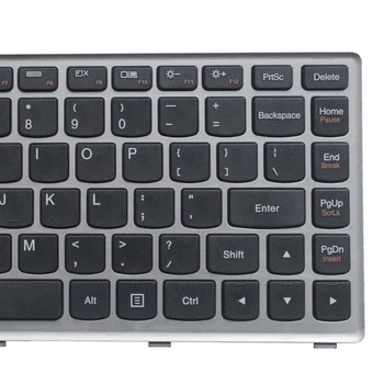 GZEELE Naujo Nešiojamojo kompiuterio klaviatūra LENOVO S400 S435 S410 M40-70 S405 S305 S300 S400T S415 MUMS sidabro išdėstymas