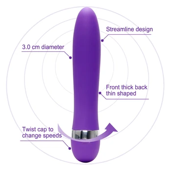 HIMALL Dildo Vibratorius didelis Lazdelė Produktų Reguliuojamas Greitis Klitorio Stimuliatorius G-spot Vandeniui suaugusiųjų Sekso mašina Žaislai Moterims
