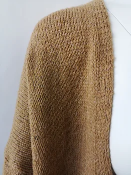 Ilgas megztinis moterims kalėdinis megztinis 