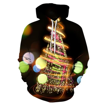 Kalėdų dovana temą vyrų hoodie vyrų 3D spausdinimo gobtuvu palaidinukė mados sniego gobtuvu megztinis drabužiai vaikams