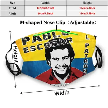 Kaukė Pablo Escobar Pablo Escobar Nusikalstamumu, Narkotikų Magnatą Narkotikų Teroristų Kartelio Legenda Nuostabus Harmonijos Fantazijos Dekoratyvinis Tiesiog Magija