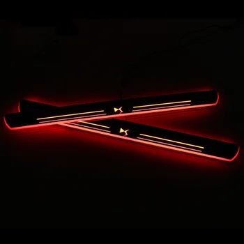 LED Durų Slenksčio Žiburiai Citroen DS5 2013 m. m. m. 2016 12V Paminą Kelias Sveiki Automobilio Nusitrinti Plokštė Šviesos