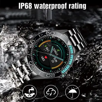 LIGE 2020 Naujas Vyrų Smart žiūrėti Vandeniui Sporto Širdies ritmas, Kraujo Spaudimas Pedometer Smartwatch Miego Informacija Priminimas Laikrodžiai