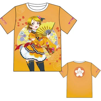 LoveLive! u s T-shirt Cosplay Kostiumų Love Live Minami Kotori Vasaros Trumpas Rankovės Marškinėliai Atsitiktinis Tees