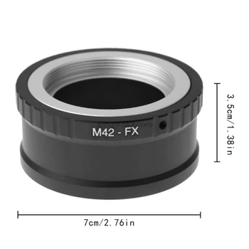 M42-FX Fotoaparato Lęšis Fujifilm X Mount Fuji X-Pro1 X-M1 X-E1 X-E2 Adapterio Žiedas