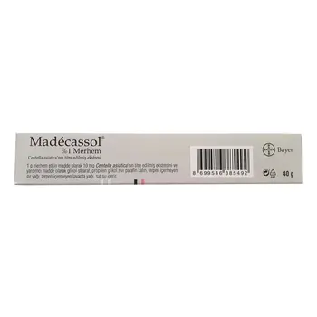 Madecassol Grietinėlės 1% 40 GR (3pcs) - Naudojamas Gydyti, Randų Traumų, Nudegimų, Spuogų, Raukšlių