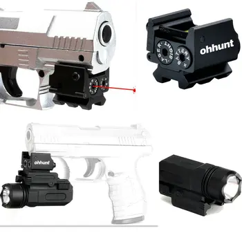 Mini Kolonėlė Kompaktiškas Taktinis Red Dot Lazerio Akyse taikymo Sritis Tinka pistoletas Pistoletas Su Rail Mount Žiedai 20mm