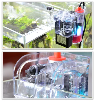 Mini nano UV gemnicidal nužudyti bactenia pašalinti dumblius, šviesos, vandens įrodymas, Panardinami akvariumo vandens augalų, žuvų bakas išoriniam naudojimui