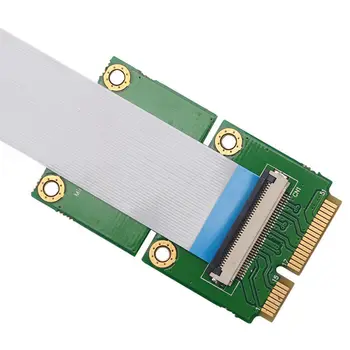 Mini USB, PCI-E, PCI-E 1X Mini Pratęsimo Laido Adapterio plokštę su USB Riser Card