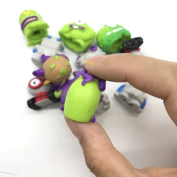 Modeliavimo plastiko Žaislas svetimų Zomlings Superzings Anime papuošalai lėlės Tinka Atsitiktinis