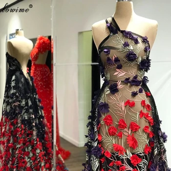 Multi Gėlės Vakaro Suknelės Ilgai 2021 Elegantiškas Undinė Vakare Chalatai Turkijos Couture Arabų Inscenizacija Suknelės Moterims Vestidos
