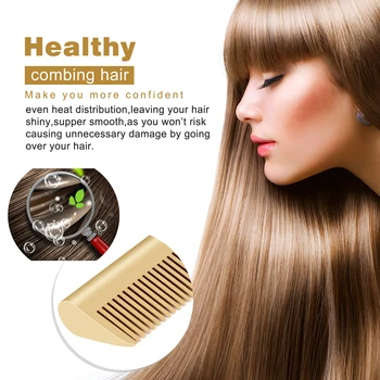 Namų Ūkio Plaukai Ištiesinti Vario Šukos Elektros Plaukų Šukos Wet Dry Hair Curler Pro Salonas, Plaukų Priežiūros, Formavimo Priemonė