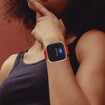 Natūralios Odos Dirželis Fitbit Versa 2 Fitneso Juosta Žiūrėti Aksesuarai, Apyrankės Už Fitbit Versa/Versa Lite Smartwatch