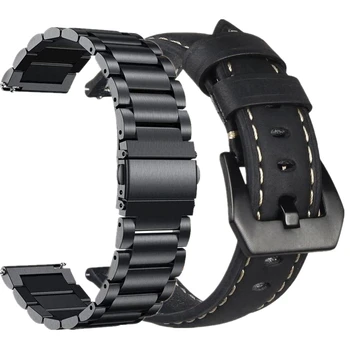 Natūralios Odos Watchband Greitai Išleisti Dyzelinas, DZ Iškastinio DW CK Timex Armani Laikrodžio Juosta, Riešo Dirželis, 20mm 22mm