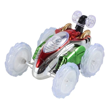 Nuotolinio Valdymo Automobilis 360 Sukasi Elektros Mini Radijo RC Nitro Drift Lenktynių Automobilis su LED Šviesos Šokių Modelis Dovana Žaislas vaikams