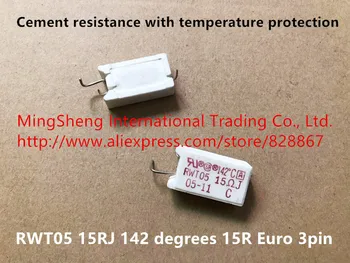 Originalus naujas cemento atsparumas temperatūros apsaugos RWT05 15RJ 142 laipsnių 15R Euro 3pin Induktyvumo