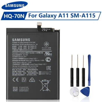 Originalus Samsung Akumuliatorius HQ-70N Samsung GALAXY A11 A115 SM-A115 Originali Baterija 4000mAh