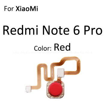 Pirštų atspaudų Skaitytuvas Jungtis Xiaomi Redmi 6 Pastaba Pro Touch 
