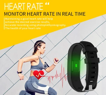 R5MAX naujausias IP67 atsparus Vandeniui Fitneso Apyrankę Širdies ritmo Monitorius 