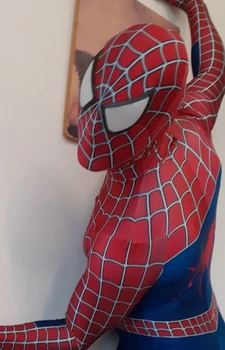 Raimi Helovinas Kostiumas Spandex 3D Spausdinimo Cosplay Bodysuit Supermeno Kostiumas Zentai Kostiumas