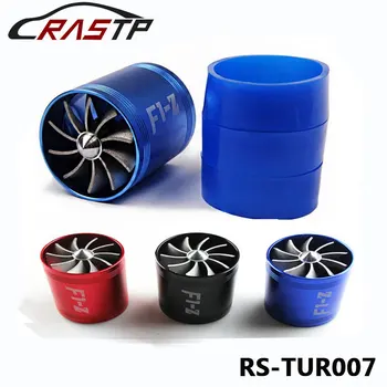 RASTP F1-Z/SIMOTA Dviguba Turbina Turbo Įkroviklis Oro Įsiurbimo Dujų Kuro Taupymo Ventiliatorius Automobilių Supercharger Turbonator Ventiliatorių RS3-TUR007