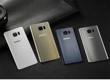 Samsung Originalus galinis Dangtelis Skirtas Samsung Galaxy Note, 5 SM-N9208 N9208 N9200 N920t N920c Note5 Galiniai Būsto Apsaugos Galinį Dangtelį