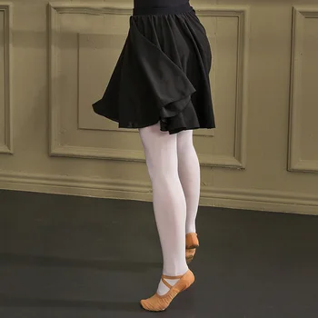 Sansha Merginos, Moterys, Baleto Šokių Šifono Ilgas Sijonas Asimetrinis Dizainas Praktikos Suknelė 55AH0013P