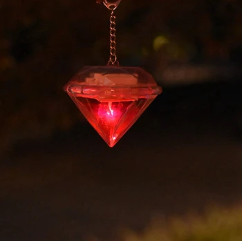 Saulės šviesos lauke LED žibintų diamond kabo lempa vandeniui villa garden park kiemas koridorius, langų apdailos lempos