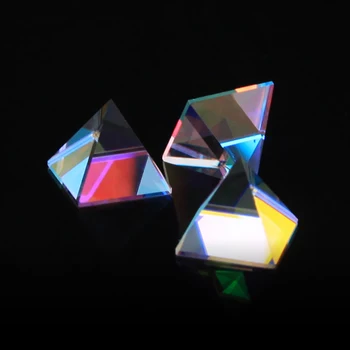 Spalvų Pikselių Piramidės Kristalų Energijos Generatorius Prism20mm K9 Stiklo Mokymo Eksperimentas Priemonė, Pritaikoma Namų Dekoravimo, Dovanų