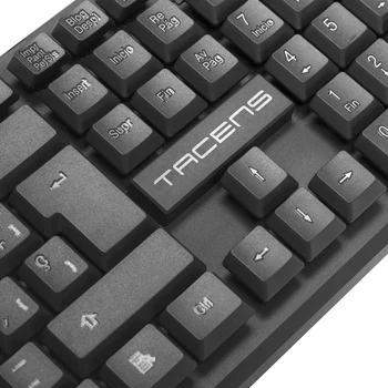Tacens za rep AK0, membranos klaviatūra, optimizuotas pulsacija, USB 2.0, Mac/Linux/Windows), ispanų/portugalų klaviatūra