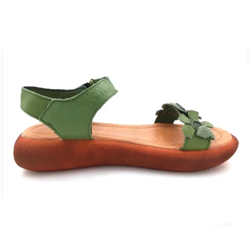 TIMETANG Moterų sandalai atidaryti tne natūralios odos rankų darbo vasaros batai, sandalai nacionalinės retro stiliaus sandalai