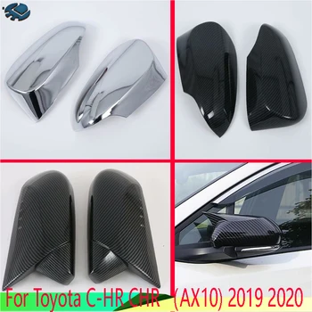Toyota C-HR CHR （AX10) 2019 2020 Automobilių Reikmenys ABS Chrome Durų Pusės Veidrodėlis Padengti Apdaila Galinio vaizdo Bžūp Perdangos Liejimo