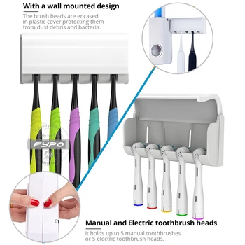 Vonios kambario Produktai, Automatinė Nustatyti Dantų Pasta Squeezer Balionėlis su dantų šepetėlį Turėtojas, Dantų Šepetėlių Priedai, dantų šepetėlį Turėtojas