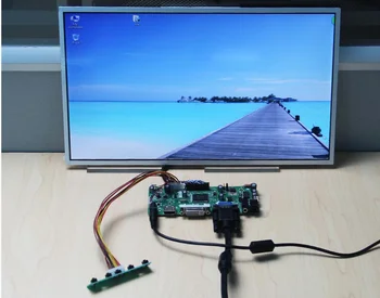 Yqwsyxl Kontrolės Valdyba Stebėti Rinkinys N156BGE-L41 HDMI+DVI+VGA LCD LED ekrano Valdiklio plokštės Tvarkyklės