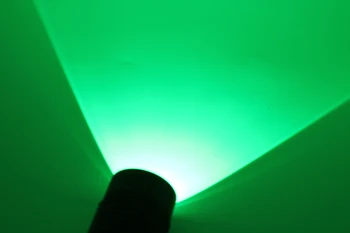 Zoom žalia/raudona 1 Režimas Medžioklės led Žibintuvėlis LED Darbo Lempa Žibintuvėlis +18650 baterija, Įkroviklis+Gun kalnas+Nuotolinis Jungiklis+ box