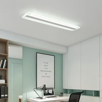 Šiuolaikinių LED lubų šviesos Stačiakampio formos Akrilo Lubų lempos, šviestuvas, miegamojo kambarį Plafond lempos Namo Apšvietimas