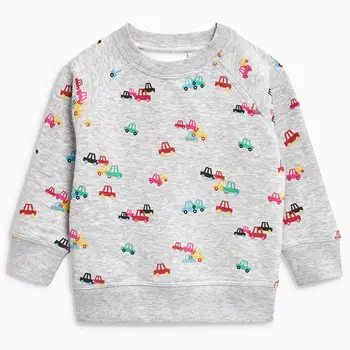 Šokinėja Metrų Tigras Šiltą Kūdikių Mergaitės Berniukai Megztinis marškinėliai Vaikams ilgomis Rankovėmis Viršūnes Medvilnės 2018 M. Žiemos Drabužių Prekės ženklo Drabužių