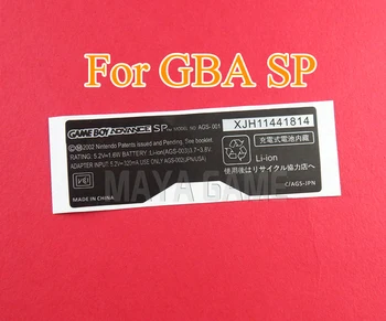 100vnt Už GameBoy GBA SP Konsolę Atgal Žymeklį Gameboy SP Etiketė, Lipdukas MAA-101