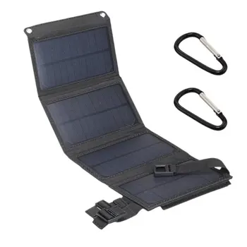 10W lauko saulės skydelis Sunpower lankstymo skydelis 5v pagalbos įkroviklis ravelio kempingas įkrovimo valdyba