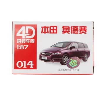 16pcs 4D Transporto priemonės Automobilio Modelio Rinkinys Žaislo HO Masto 1/87 Ekranas Nissan Benz Vaikams, Žaislai