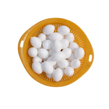 20 vnt Lizdus kiaušinių Kieto plastiko naminių paukščių šėrimas prekių false kiaušiniai modeliavimas kietas balandžių kiaušiniai, kiaušinių piešimo, Tapybos kiaušinių