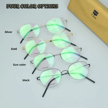 2019 ŽYMEKLĮ prekės optinių akinių moterų Grynas rankų su kompiuterio lankstas kompiuterio akinių rėmeliai vyrų trumparegystė akinių rėmeliai