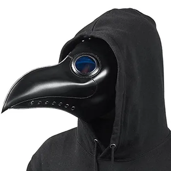 2020 Halloween Mask Maras Paukščių Snapas Gydytojas Kaukė Steampunk Baisu Ilga Nosis Paukščių Snapas Kaukė Helovyno Cosplay Kostiumai, Rekvizitas