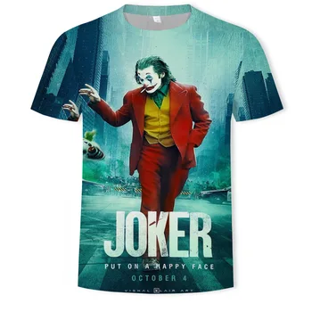 2020 m. nauja baltos spalvos atsitiktinis homme kietas antihero hip-hop marškinėlius streetwear Joker Joaquin Phoenix harajuku juokingi marškinėliai vyrams