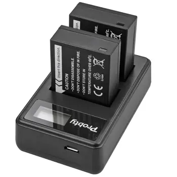 2X NP-W126 Fotoaparato Bateriją Bateria Batterie AKKU + LCD USB Kroviklis Fuji film FinePix HS30EXR HS33EXR X-Pro1 X-E1 X-E2 (X-M1