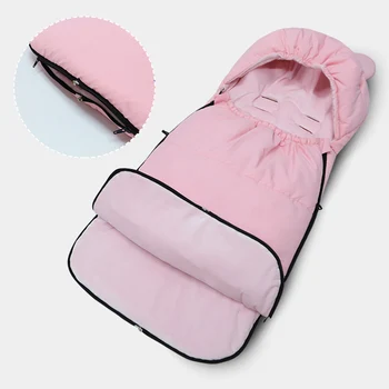 3 1. Žiemos Universalus Kūdikių miegmaišiai Vandeniui Footmuff Sleepsacks Naujagimių Koja Padengti Lizdą Vežimėlis Priedų