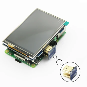 3.5 colių LCD HDMI USB Jutiklinis Ekranas Realus HD 1920x1080 LCD Ekranas Py už Raspberri 3 Modelis B / Oranžinė Pi (Žaisti Žaidimą Video)MPI3508
