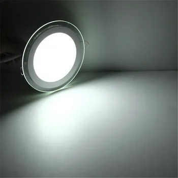 3 Spalvų LED Lubų plokštės, Šviesos Nišoje Apšvietimas Patalpų LED Downlight Vietoje Šviesos 85-265V Vairuotojo Įtraukti Vonios kambario Apšvietimas