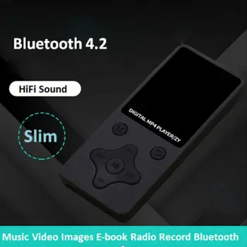 32 GB Slim Bluetooth, MP3 MP4 Grotuvas Lossless Muzikos Grotuvas TF Kortelę Žiniasklaidos FM Radijas Vaizdo HIFI Sporto, Muzikos Garsiakalbių